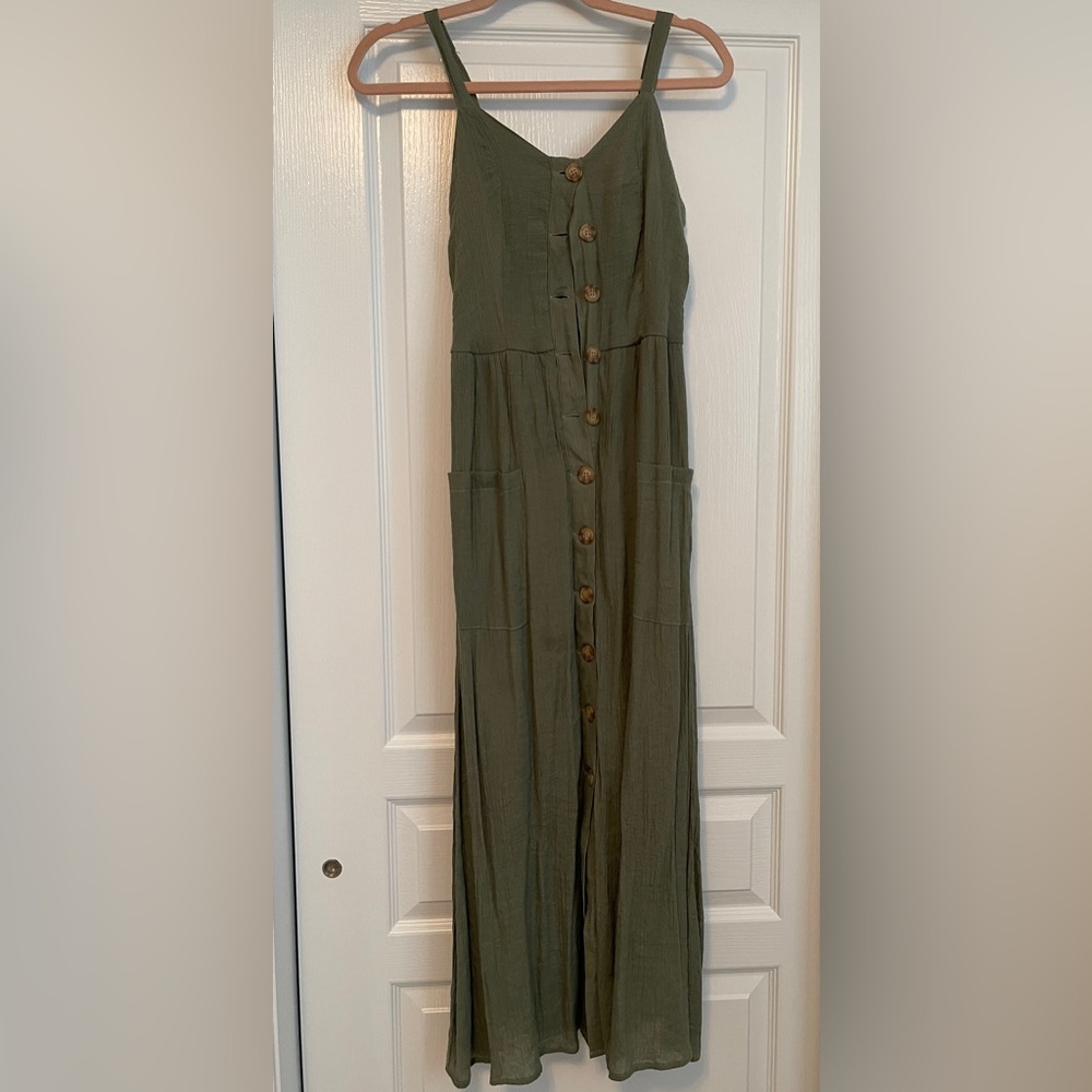 Green Summertime Dress